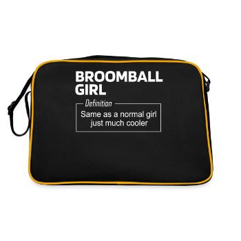 Broadway, Musical, Nerd de théâtre - Sac Retro - noir/or - Dos