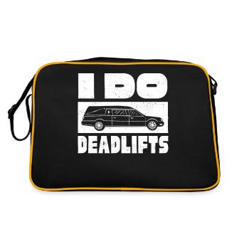 Corpse Keepers, Undertakers, Funeral Homes - Retro Bag - black/gold - Back