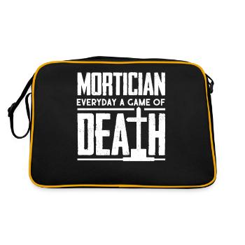 Corpse Keepers, Undertakers, Funeral Homes - Retro Bag - black/gold - Back
