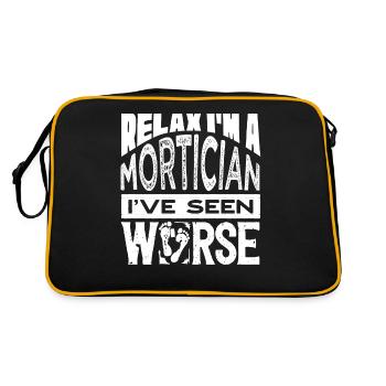 Corpse Keepers, Undertakers, Funeral Homes - Retro Bag - black/gold - Back