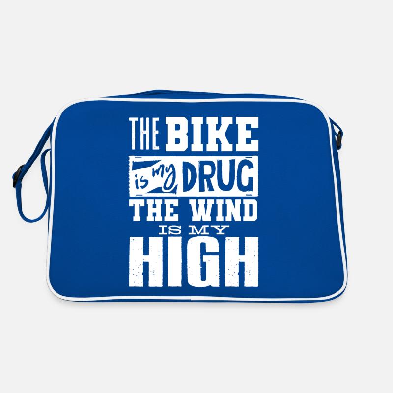 Motocross-Biker Retro Tasche