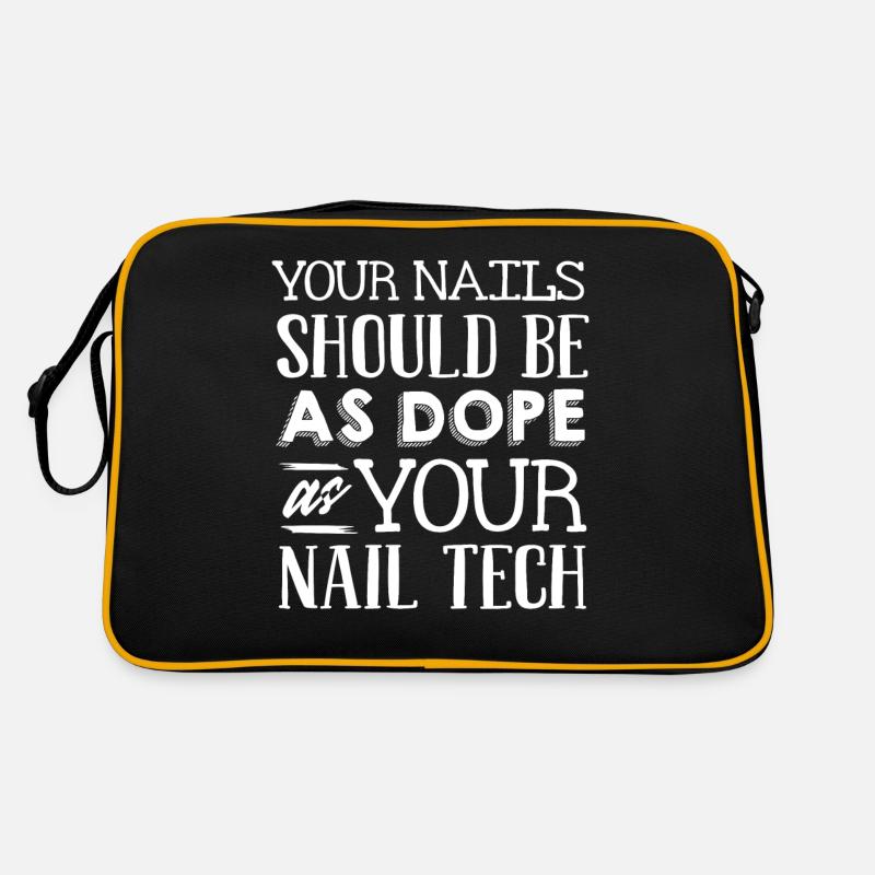 Nail technician, Nail service, Nails, Nailstalon Retro Bag