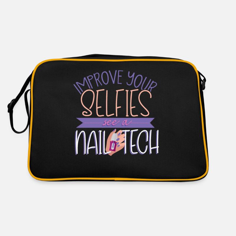 Nail technician, Nail service, Nails, Nailstalon Retro Bag