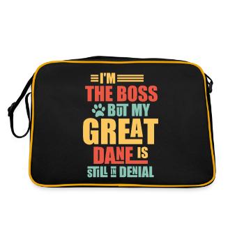 Grands Danois, Grands Danois - Sac Retro - noir/or - Dos