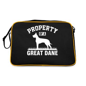 Grands Danois, Grands Danois - Sac Retro - noir/or - Dos