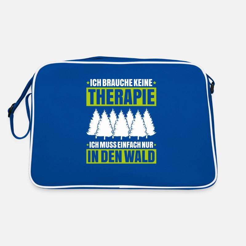Förster Forstwirtschaft Forester Waldarbeiter Wald Retro Tasche