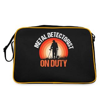 Détecteur de métaux, détecteur de métaux - Sac Retro - noir/or - Dos