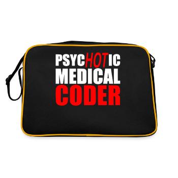 Medical encoder, programmer - Retro Bag - black/gold - Back