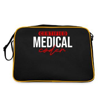 Medical Encoder Medical Programmer - Retro Bag - black/gold - Back