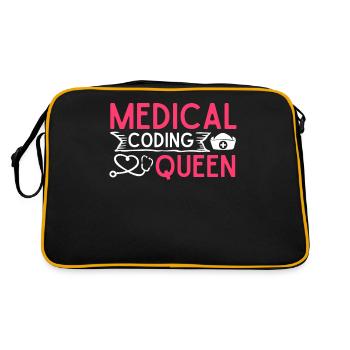 Medical Encoder Medical Programmer - Retro Bag - black/gold - Back