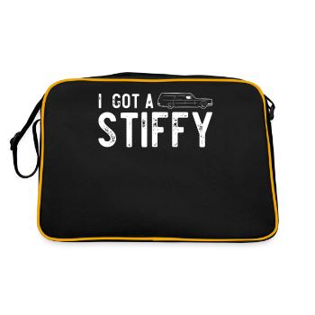 Funeral Homes, Funeral Homes - Retro Bag - black/gold - Back