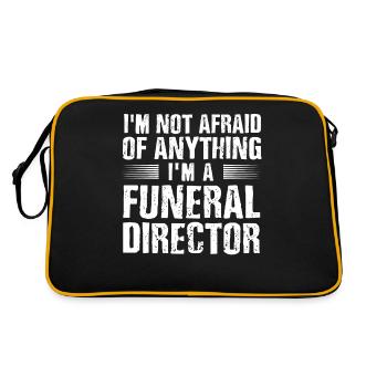 Funeral Homes, Funeral Homes - Retro Bag - black/gold - Back
