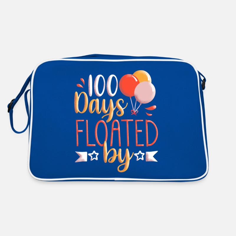100 Tage Schule, 100 Tage Klüger, Schule Retro Tasche