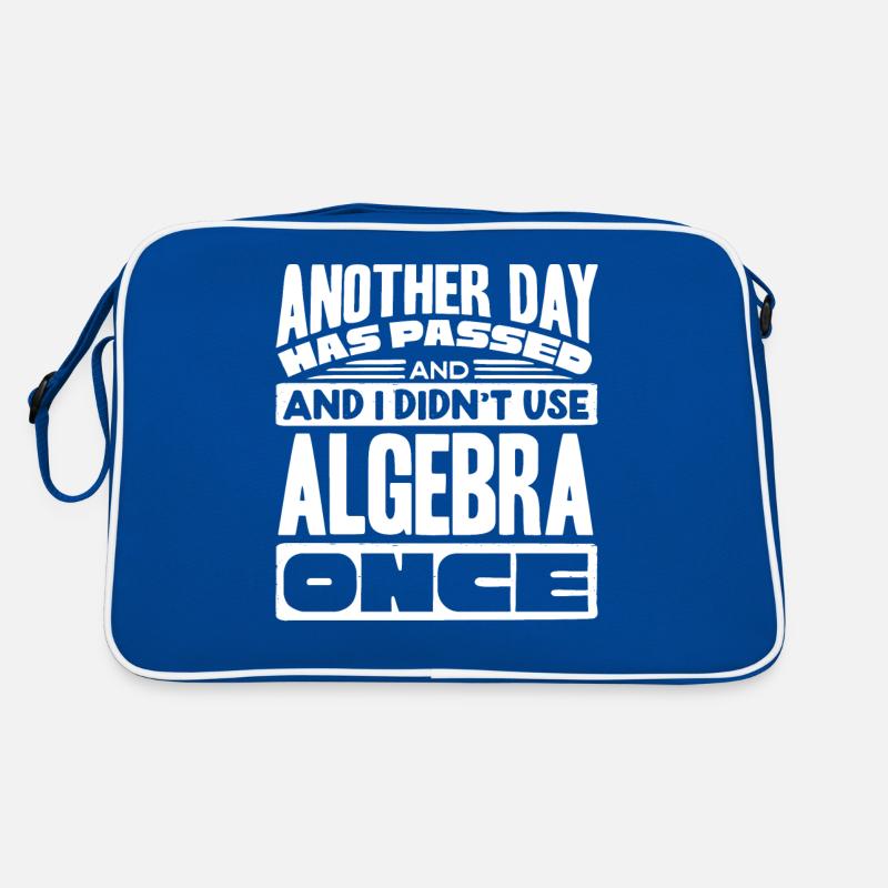Algebra, Analysis, Science, Mathematics Retro Bag