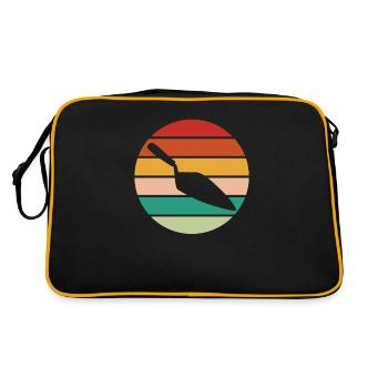 Maître Maçonnerie Maçonnerie Maçon Maçon - Sac Retro - noir/or - Dos