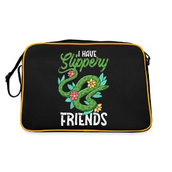 Serpent, reptile - serpents - Sac Retro - noir/or - Dos