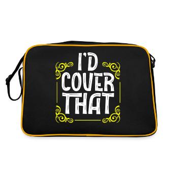 Assureur - Sac Retro - noir/or - Dos
