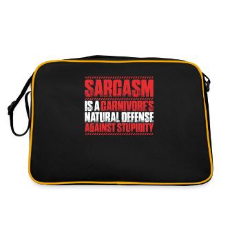 Carnivore Diät Carnivore Ernährung Carnivore Diet - Sac Retro - noir/or - Dos