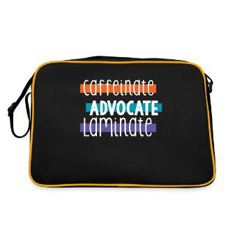 Special Needs Education, Special Education - Retro Bag - black/gold - Back