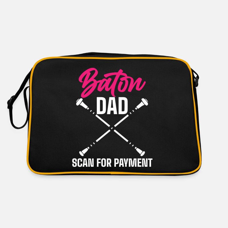Baton Twirler, Baton Twirling, Gymnastik Retro Tasche