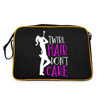 Baton Twirler, Baton Twirling, Gymnastique - Sac Retro - noir/or - Dos