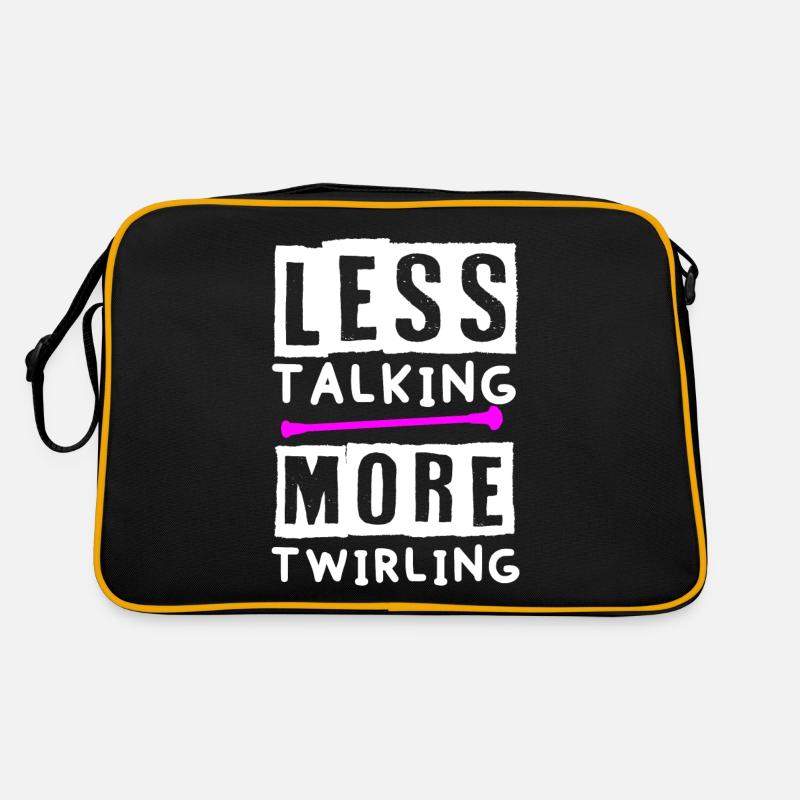 Baton Twirler, Baton Twirling, Gymnastik Retro Tasche