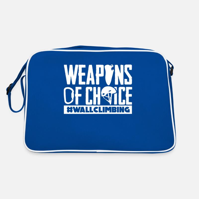 Wall climbers, wall climbers Retro Bag