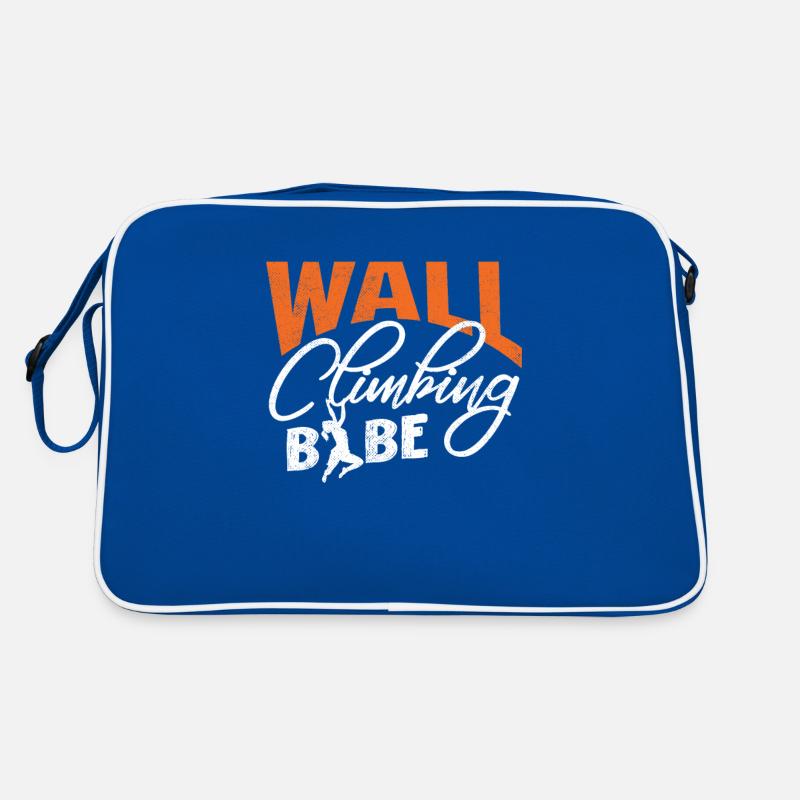 Wandkletterer, Wandklettern Retro Tasche