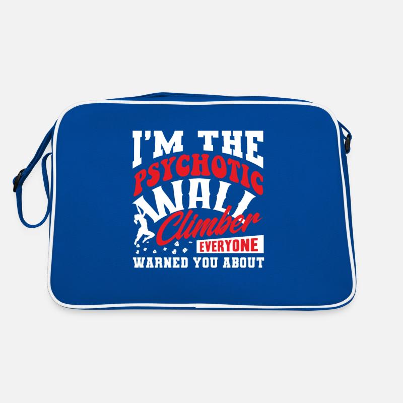 Wandkletterer, Wandklettern Retro Tasche