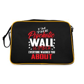 Wall climbers, wall climbers - Retro Bag - black/gold - Back