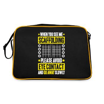 Échafaudage Échafaudage Échafaudage - Sac Retro - noir/or - Dos