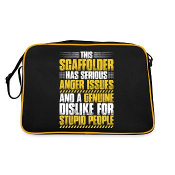 Échafaudage Échafaudage Échafaudage - Sac Retro - noir/or - Dos