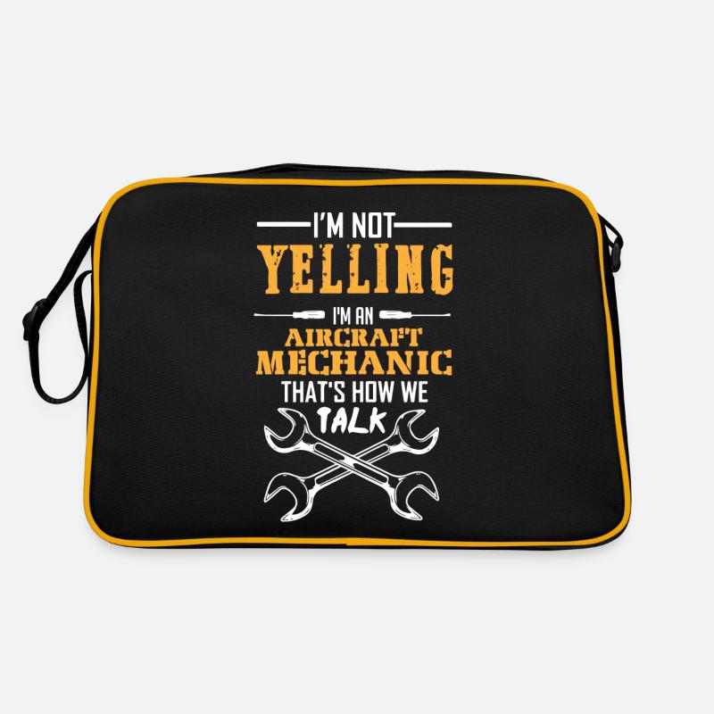 Mécanicien d’aéronefs Sac Retro