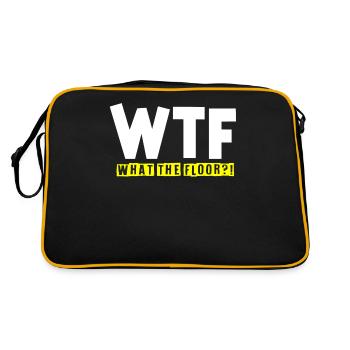 Floor layers, tilers, tilers - Retro Bag - black/gold - Back