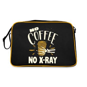 Technicien en rayons X, Technicien en radiologie - Sac Retro - noir/or - Dos