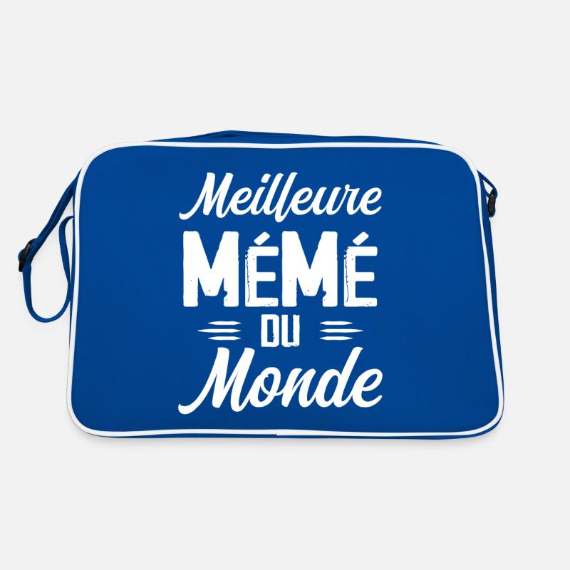 Cadeau Mémé Meilleure Mémé du Monde Sac Retro