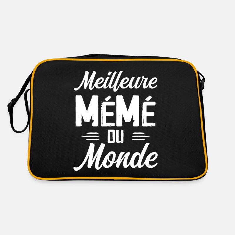Cadeau Mémé Meilleure Mémé du Monde Sac Retro