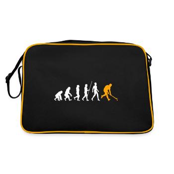 Evolution field field hockey gift field field hockey player G - Retro Bag - black/gold - Back