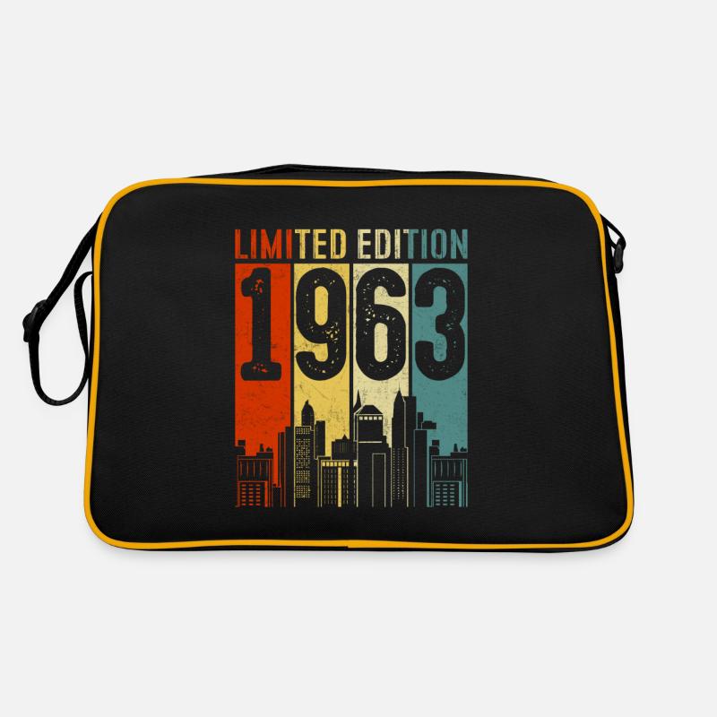 Geschenk 60. Geburtstag Retro Tasche
