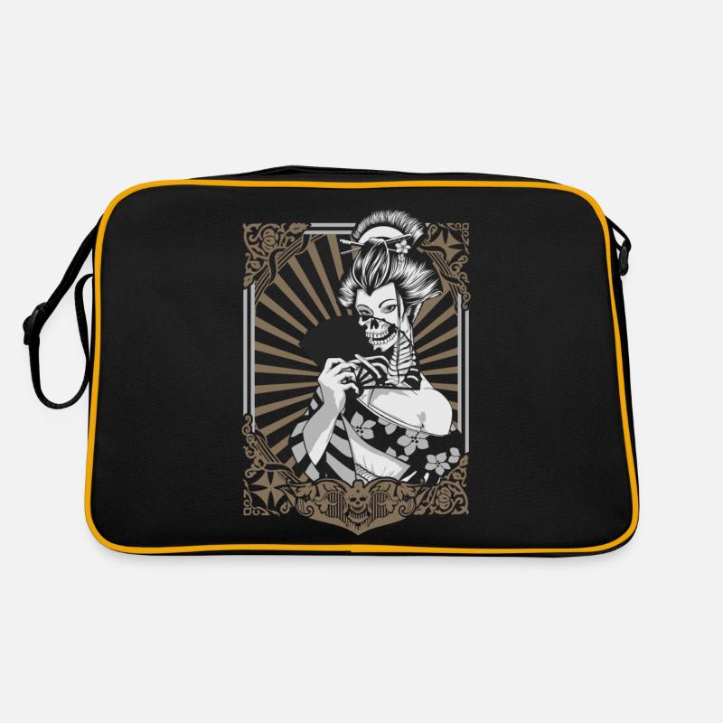 Zombie Geisha Retro Bag