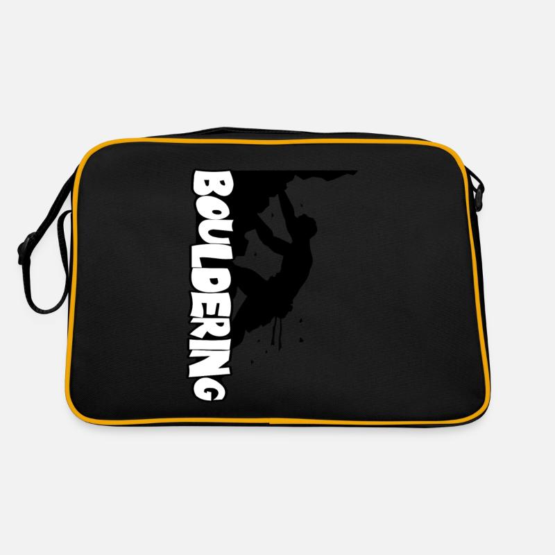 Bouldering Print Retro Bag