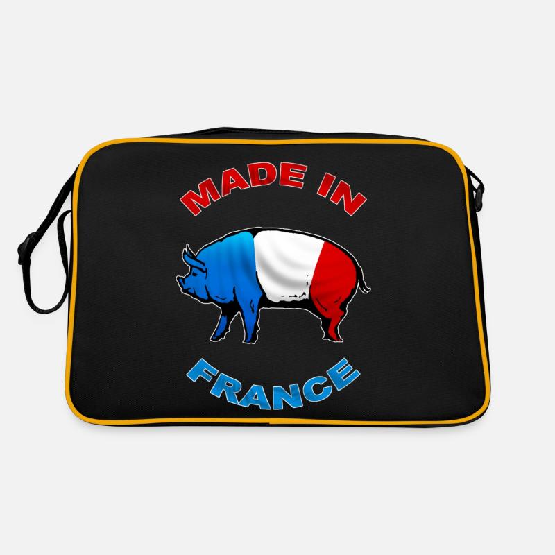 charcutier cochonnailles Retro Bag