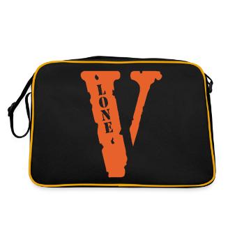 Vlone True Artwork - Sac Retro - noir/or - Dos