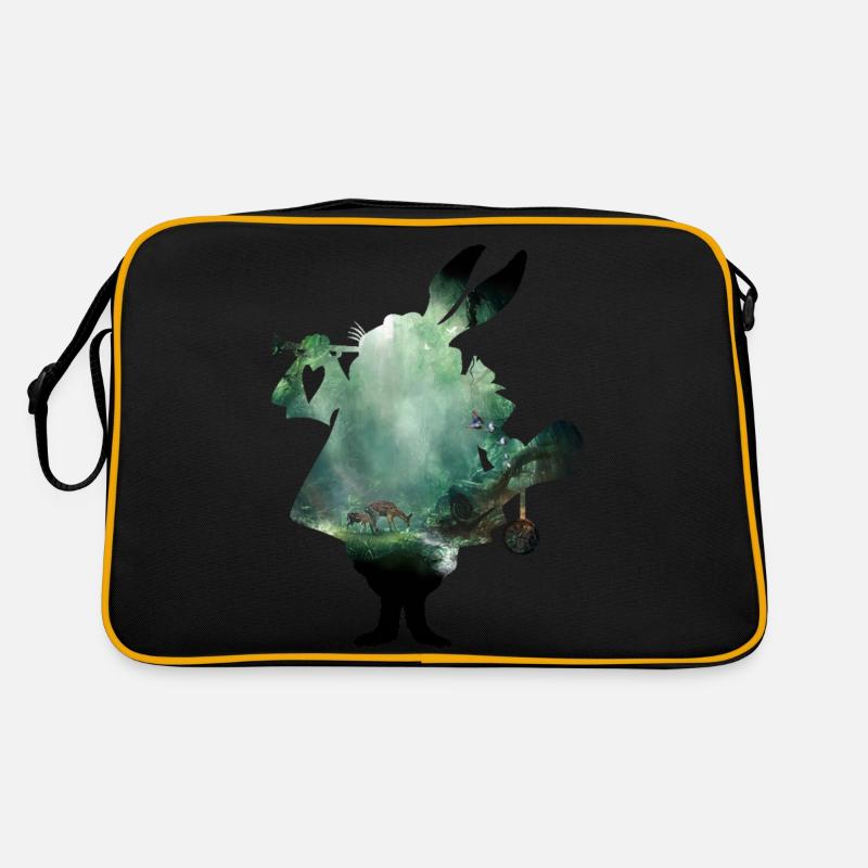 Rabbit and wood Retro Bag