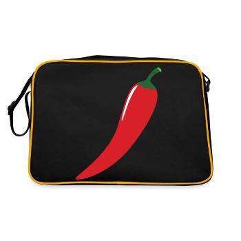 Red chilli - Retro Bag - black/gold - Back