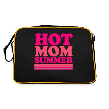 Hot Mom Summer - Retro Bag - black/gold - Back