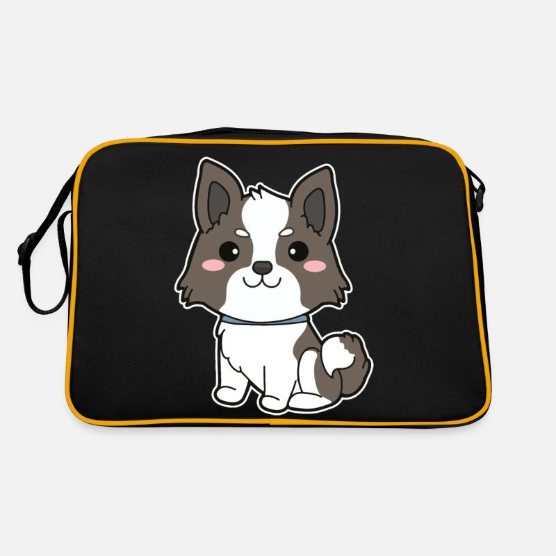 Border Collie Sac Retro