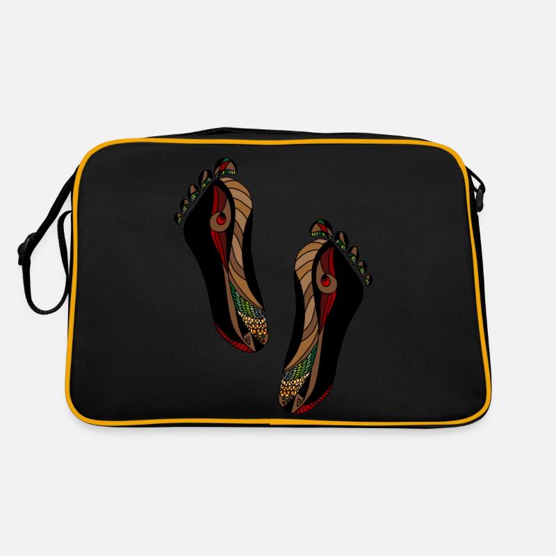 Füße Retro Tasche