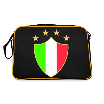 Italia fun - Retro Bag - black/gold - Back