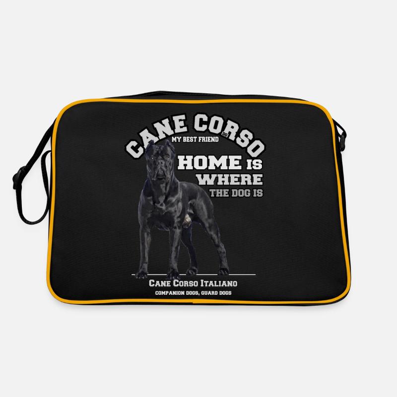 Cane Corso Mein bester Freund Retro Tasche
